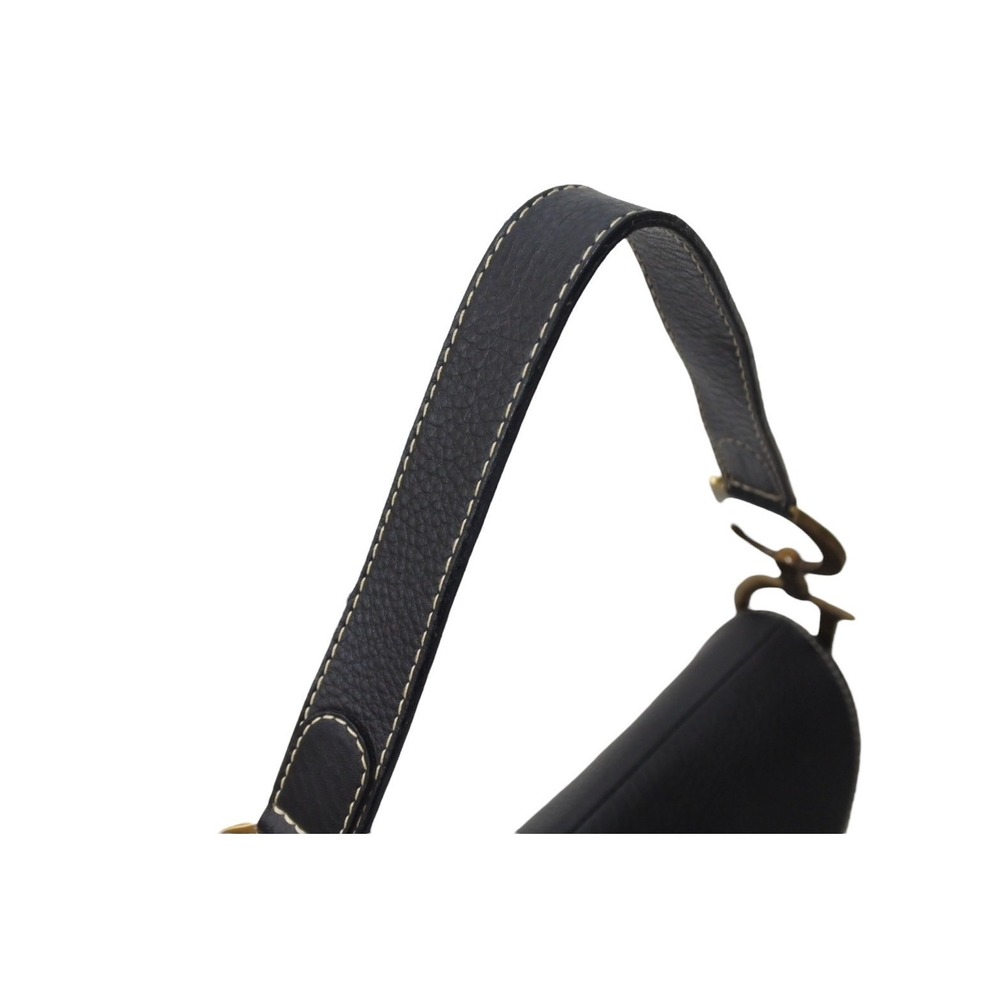 Christian Dior Saddle Bag One Shoulder Hobo Galliano Gold - Picture 5 of 10